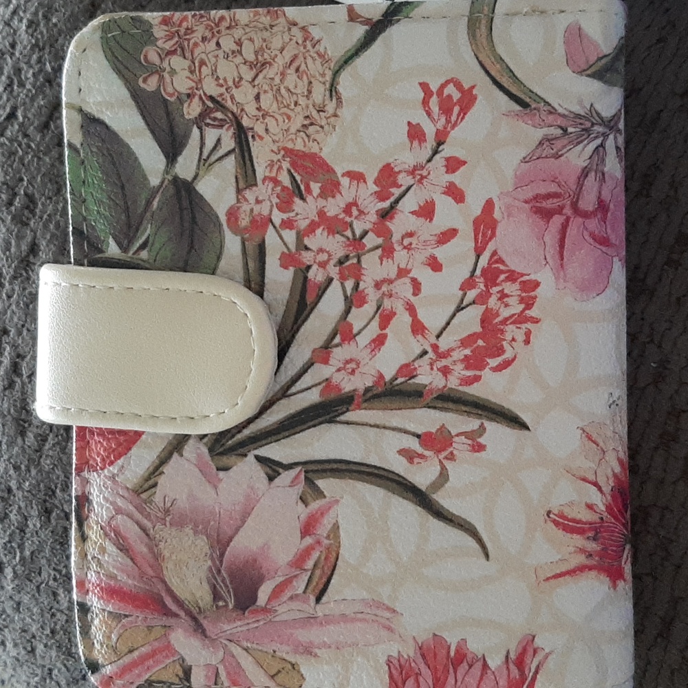 Floral wallet